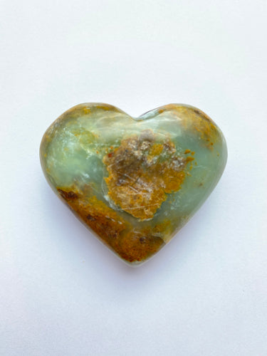 Andean Blue Opal Heart