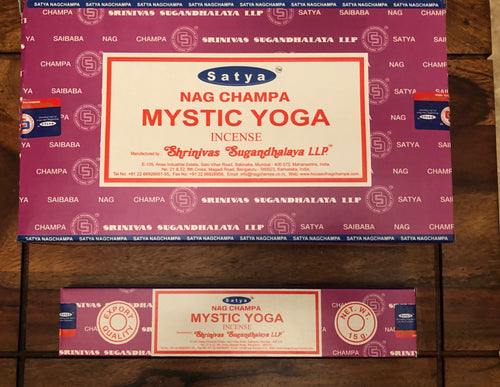 Satya Nag Champa Mystic Yoga Incense