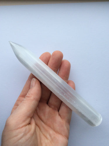 Selenite wand