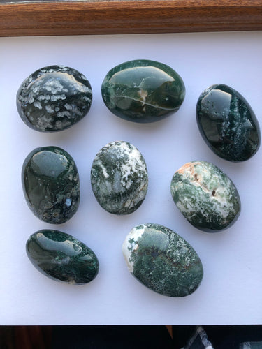 Moss Agate Palmstone