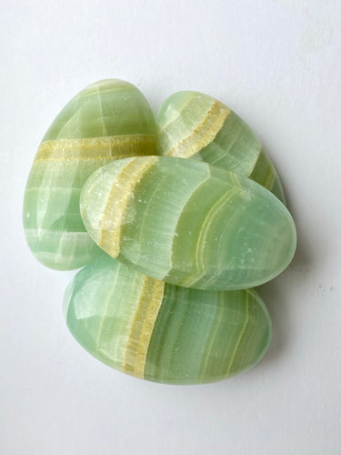 Pistachio Calcite Palmstones