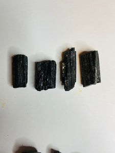 Black Tourmaline (set of 4)