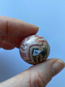 Rhodochrosite Sphere