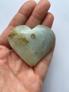 Andean Blue Opal Heart