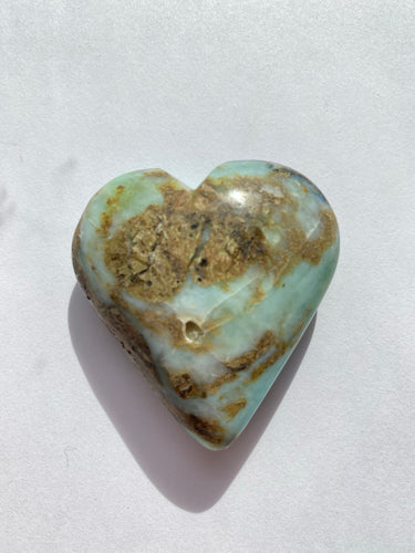 Andean Blue Opal Heart