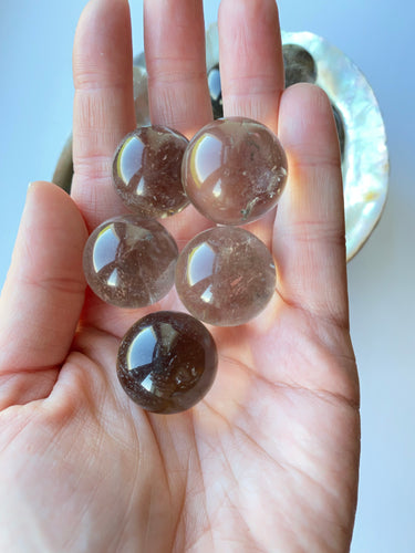 Smokey Quartz Mini Spheres