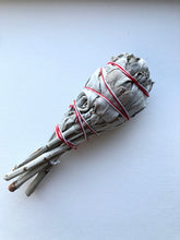 Load image into Gallery viewer, 4” White Sage Smudge Stick