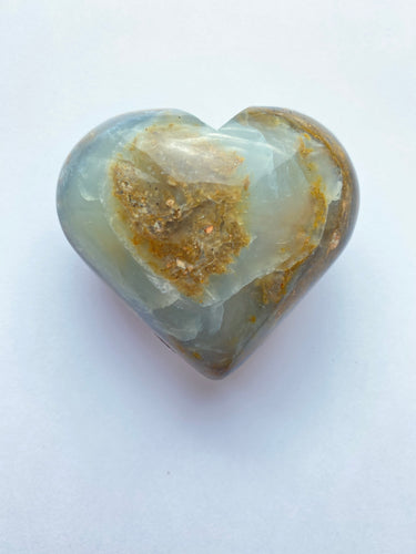 Andean Blue Opal Heart