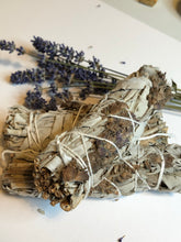 Load image into Gallery viewer, Sage and Lavender Smudge Stick